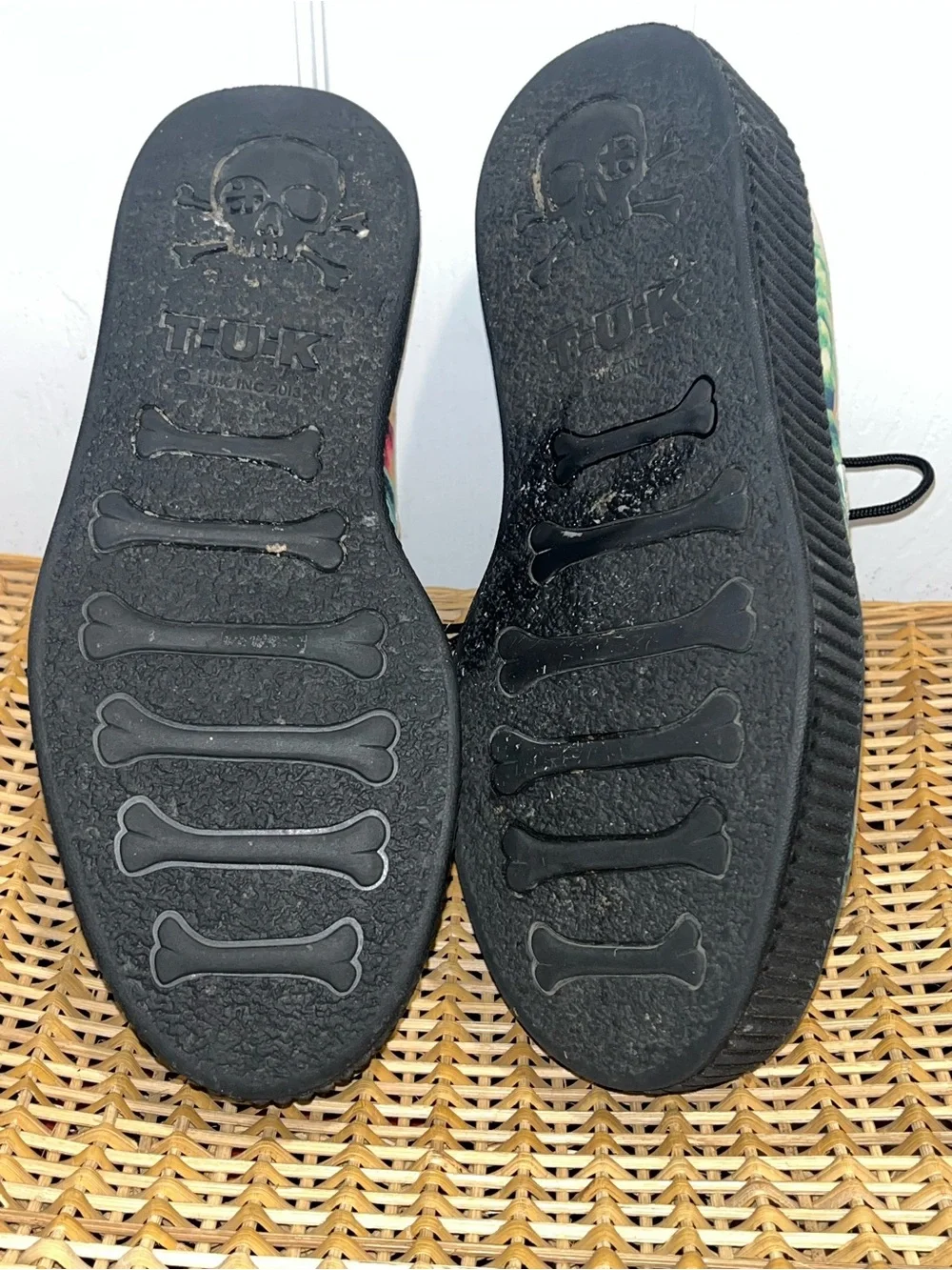 TUK Tropical print creepers